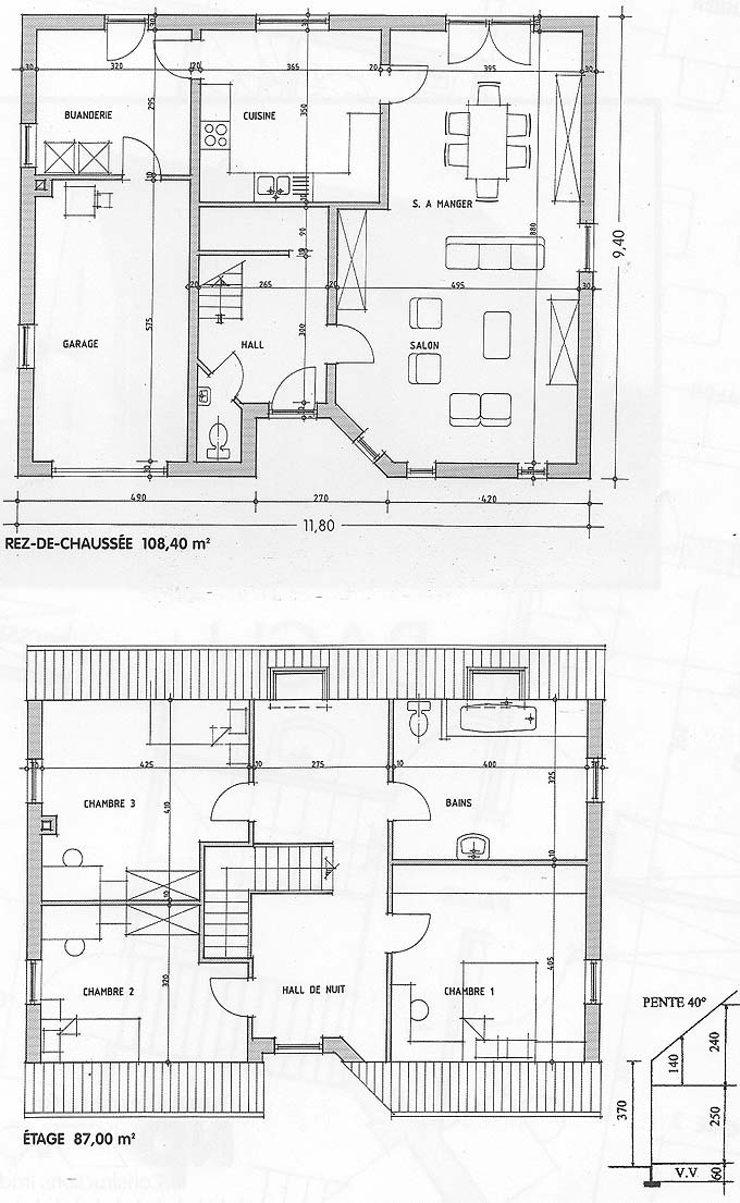 plans maison bach