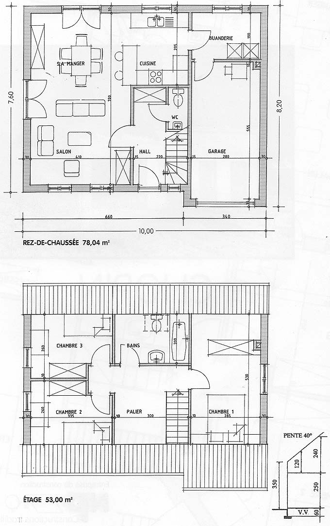 plan maison chopin